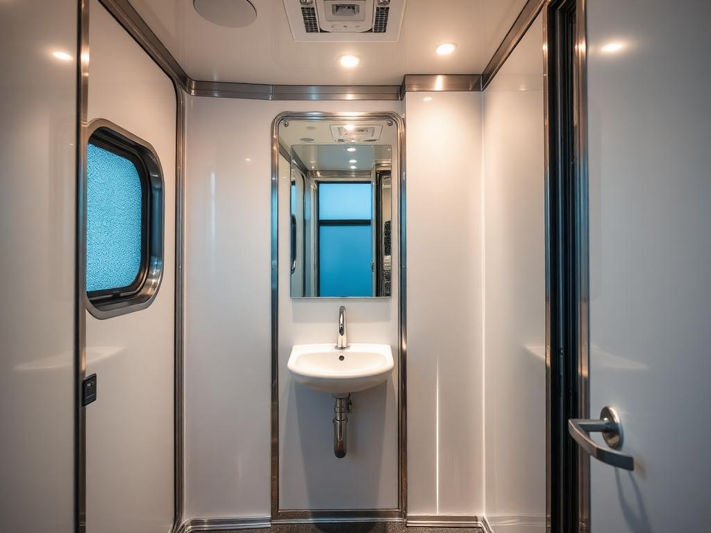 Luxury Restroom Trailers in Irvington, AL